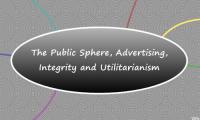 The Public Sphere, Advertising, 
Integrity and Utilitarianism