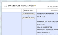 10 UNITS ON PENDINGS
