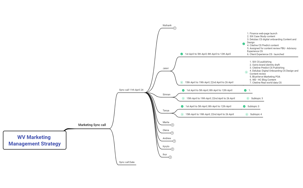 WV Marketing Management Strategy