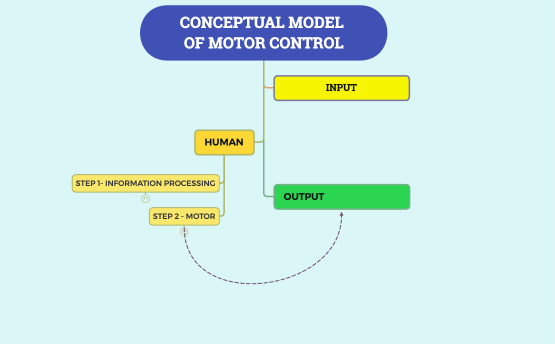 Conceptual model of motor conrol