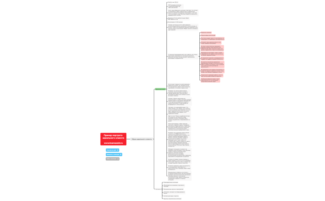 Пример портрета идеального клиентаwww.teamassist.ru