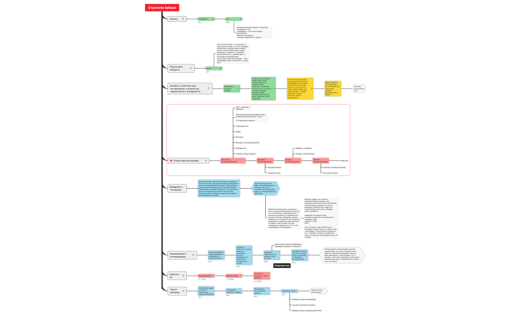 Стратегия Selique.xmind