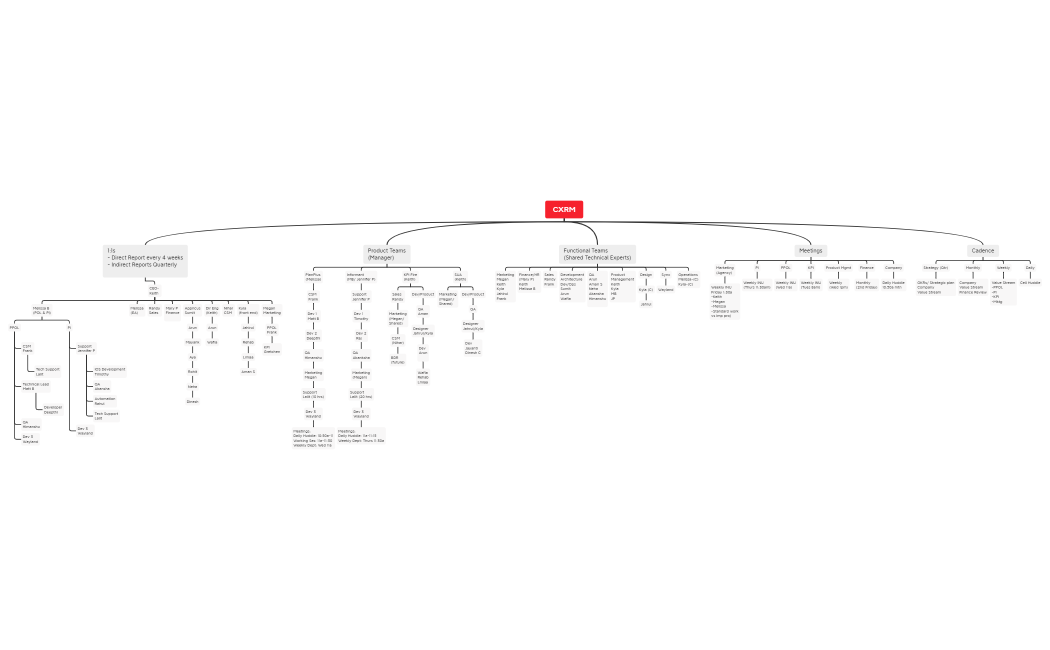 CXRM - Org Chart August 2023.xmind