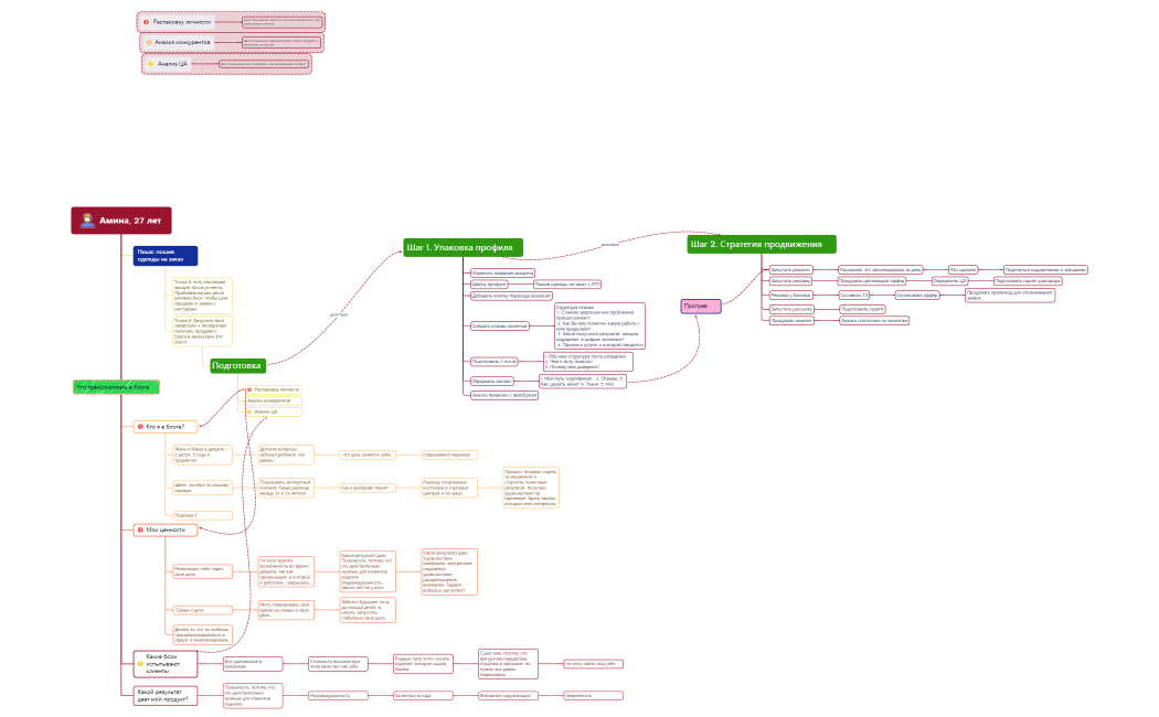 Амина, 27 лет .xmind