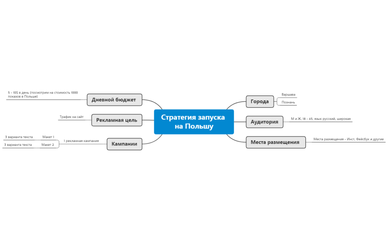 Стратегия запуска на Польшу