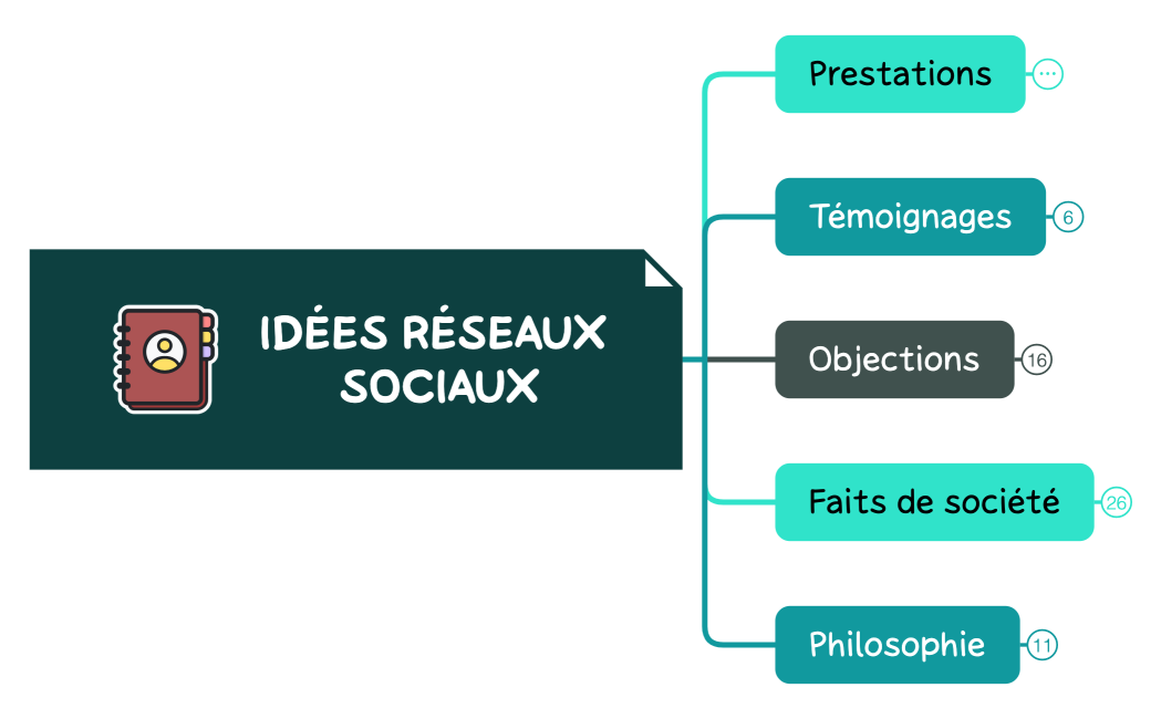 Idées réseaux sociaux