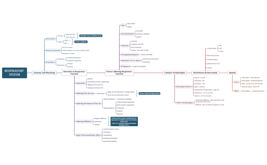 RESPIRATORY SYSTEM