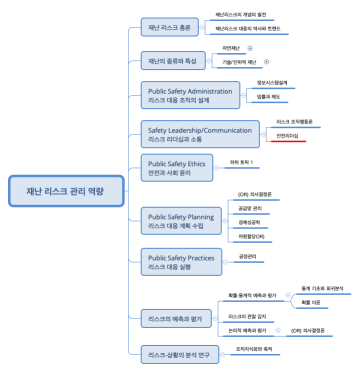 재난 리스크 관리 역량 