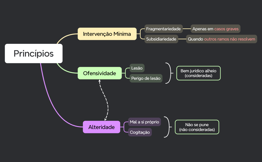 Princípios do direito penal