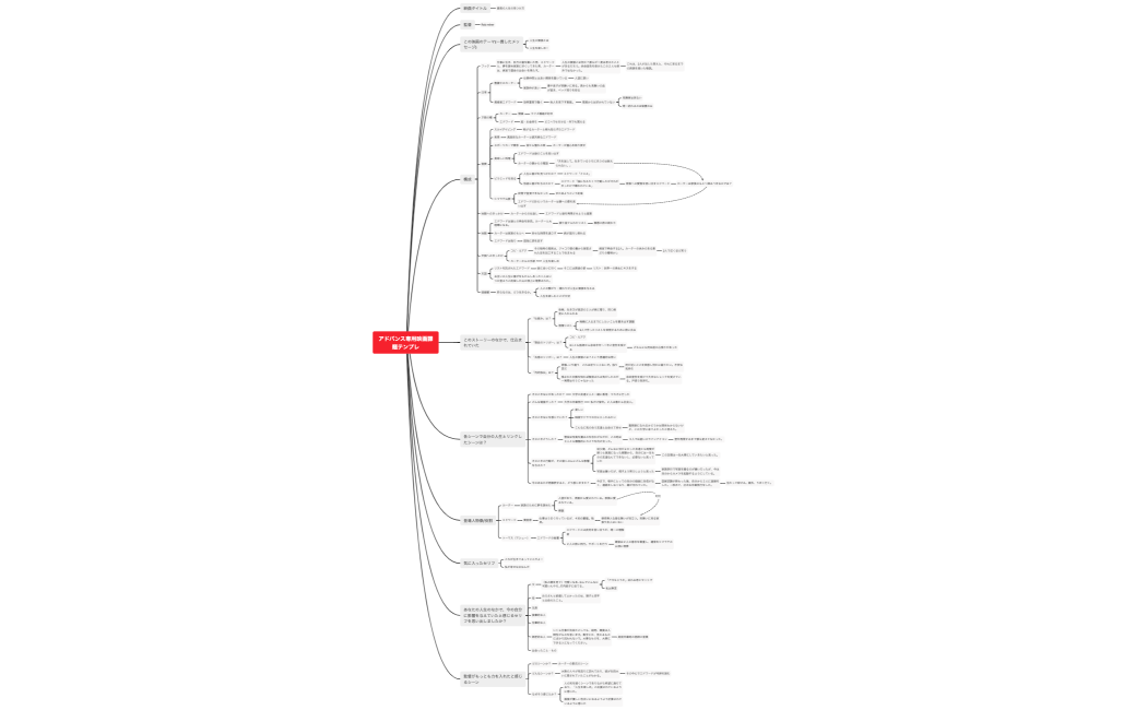 アドバンス専用映画課題テンプレ