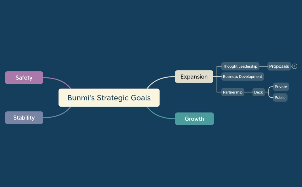 Bunmi's Strategic Goals
