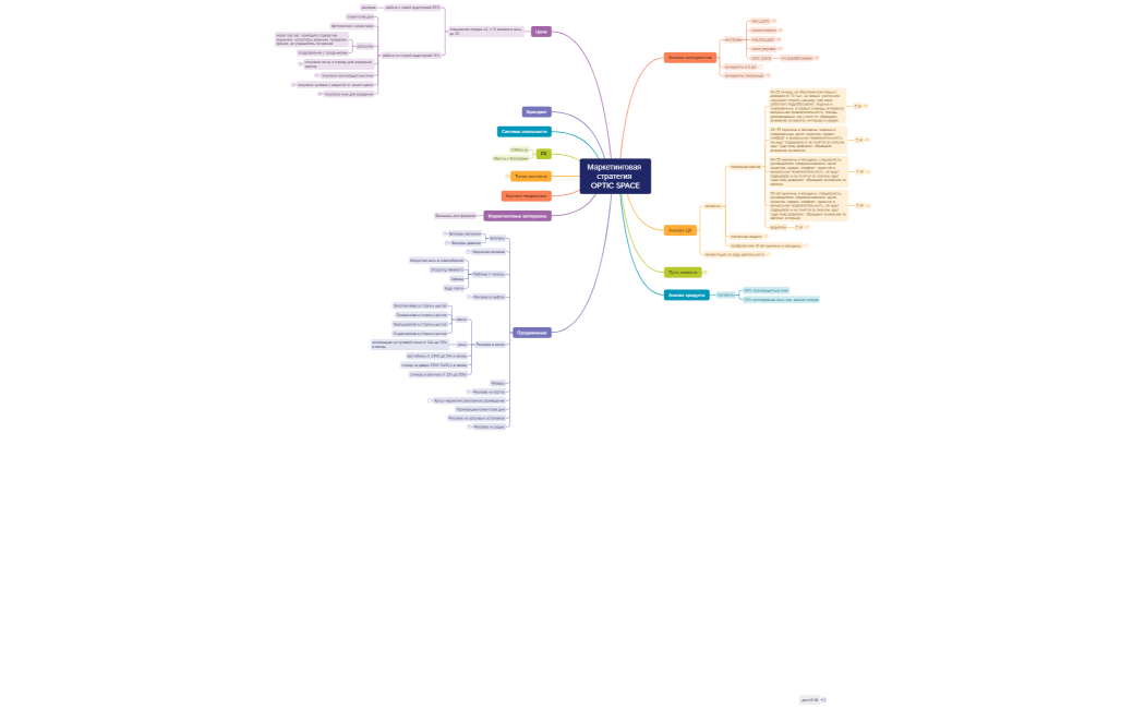 Маркетинговая стратегия OPTIC SPACE