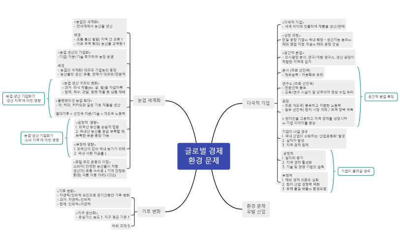 글로벌 경제 환경 문제