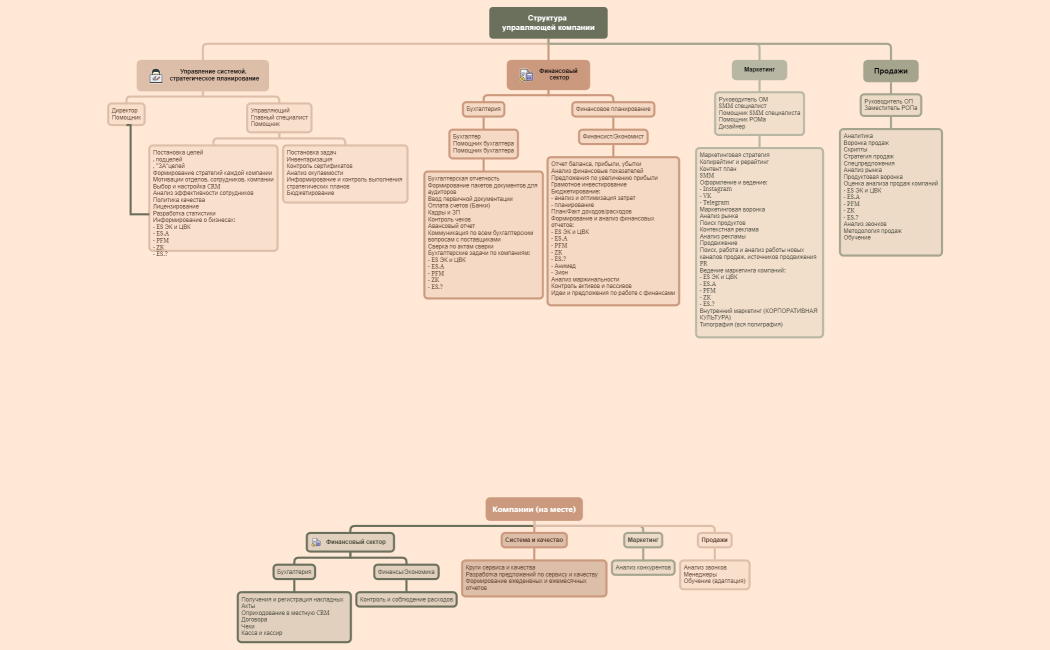 Структура компании