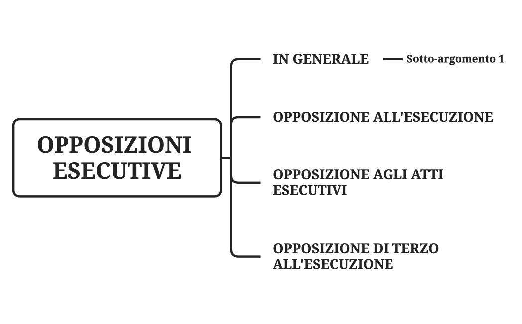 OPPOSIZIONI ESECUTIVE