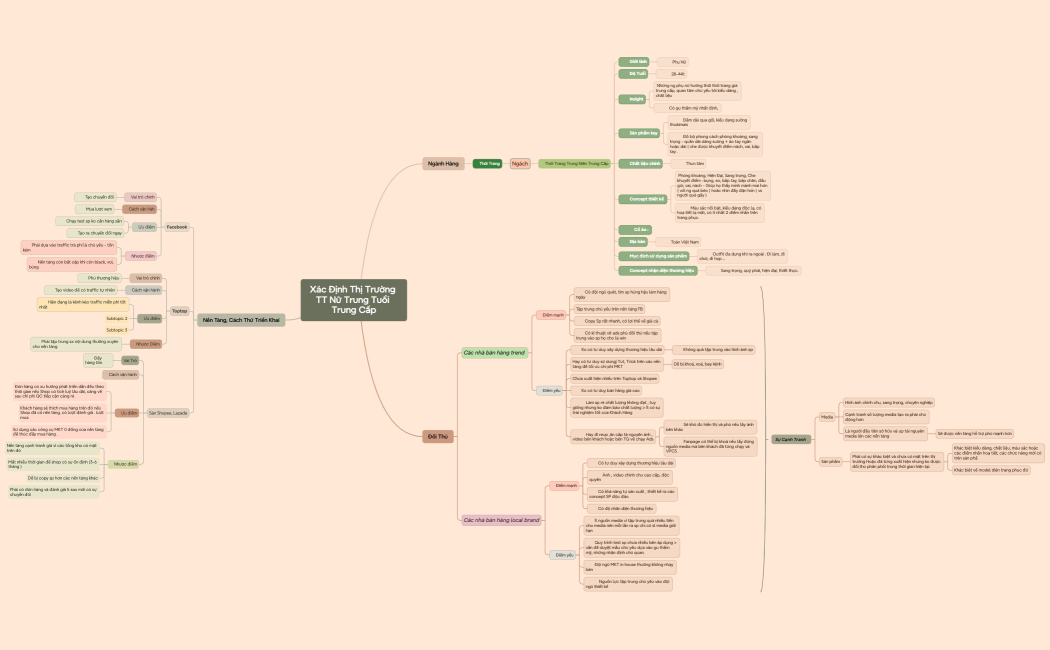 Xác Định Thị Trường TT Nữ Trung Tuổi Trung Cấp