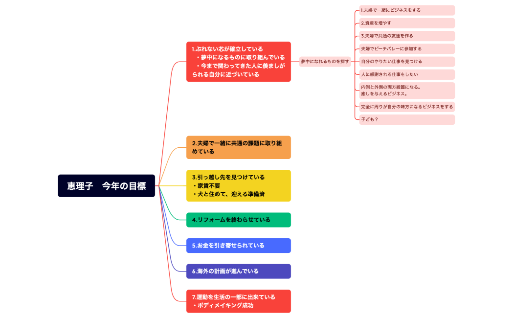 恵理子　今年の目標