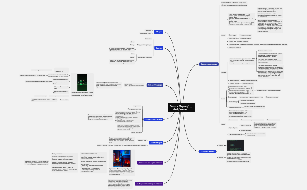 Запуск Марка  start меню