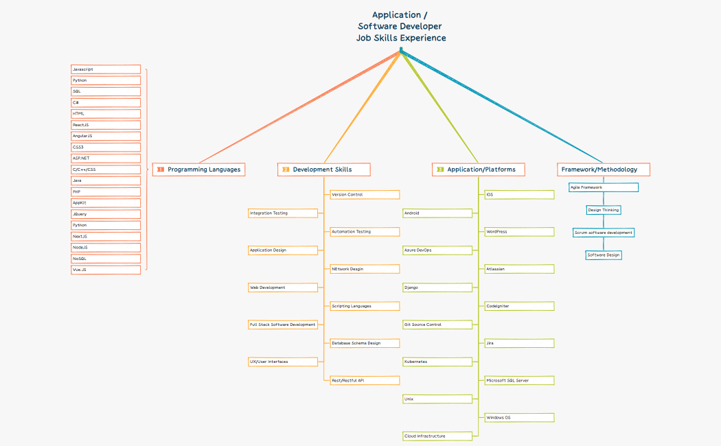 Software Developer Job Skills Experience