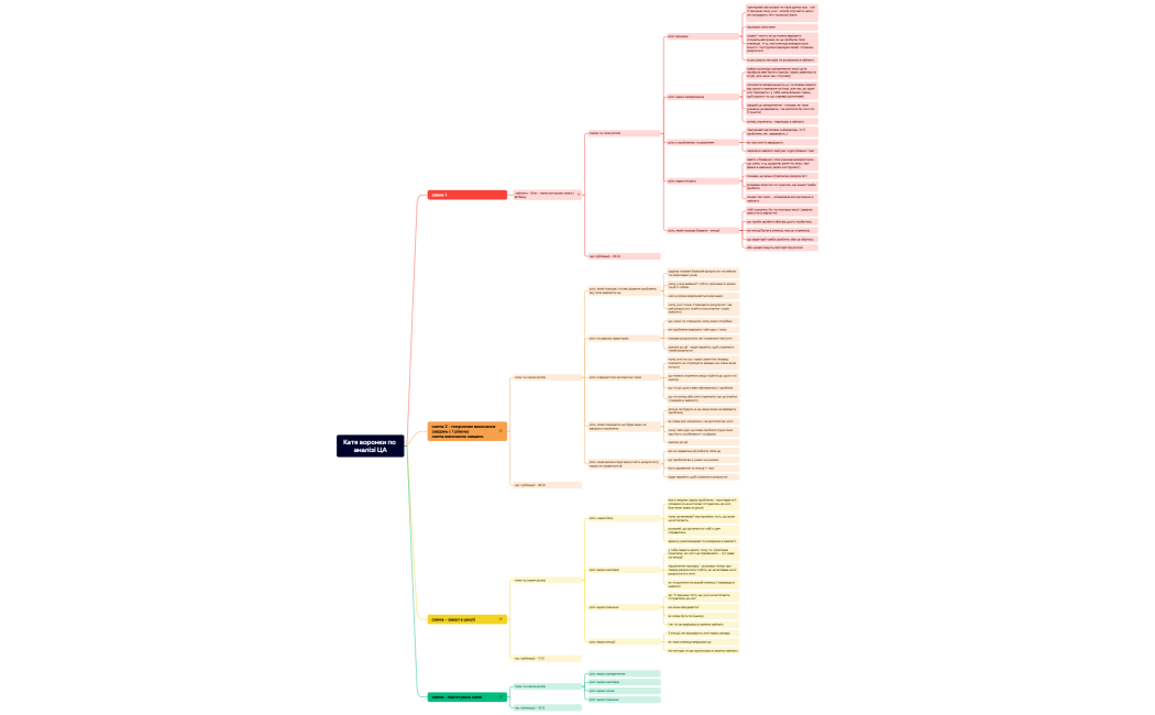 Катя воронки по аналізі ЦА