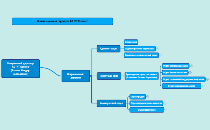 Организационная структура АО ИТ Космос от 25.10.2024 г._финал