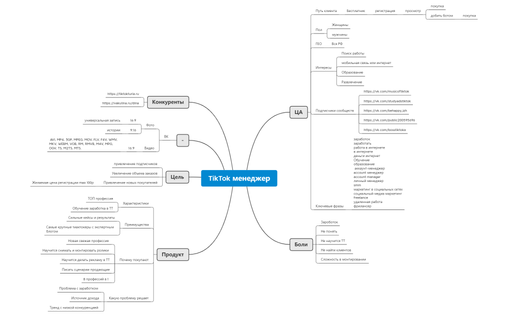 Тик ток менеджер 