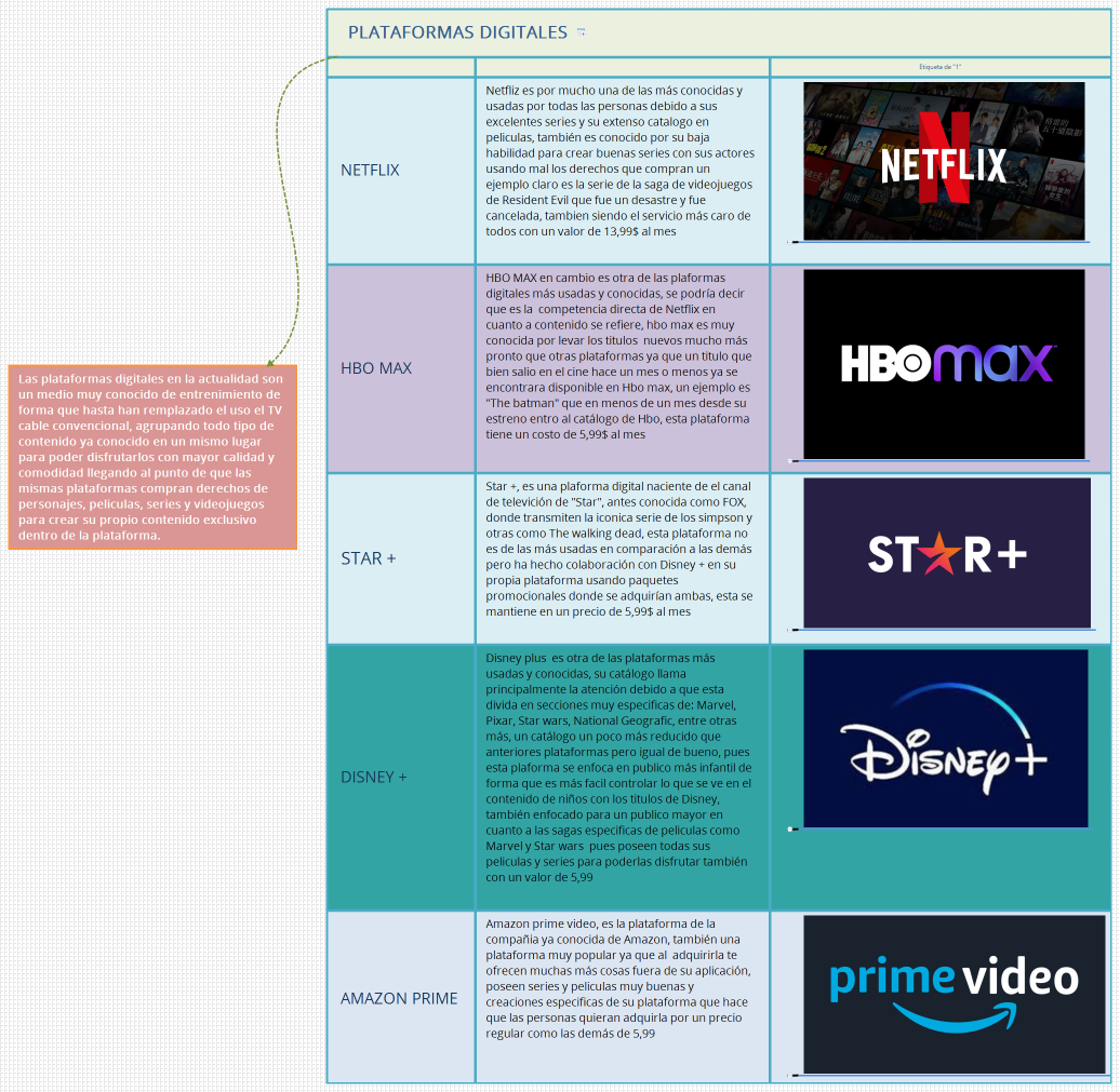 PLATAFORMAS DIGITALES 