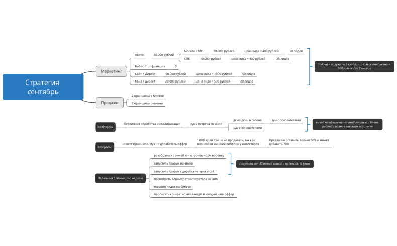 стратегия франшиза
