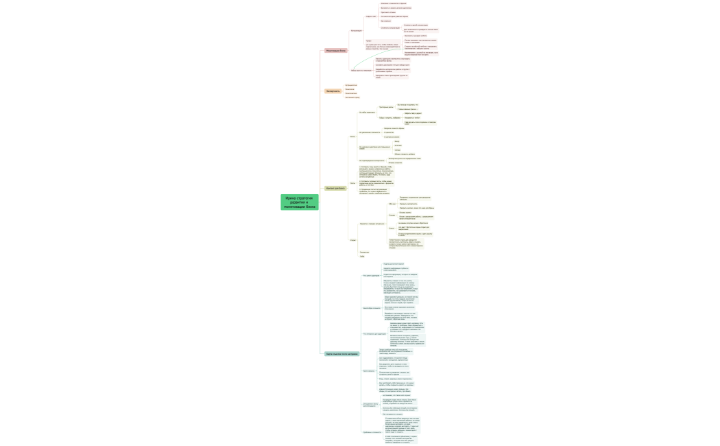 Ирина стратегия развития и монетизации блога