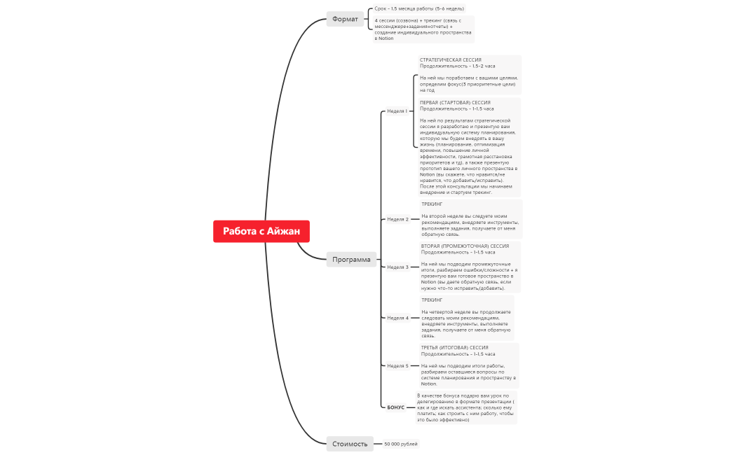 Работа с Айжан