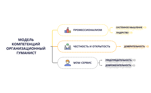 Модель компетенций Организационный гуманист11