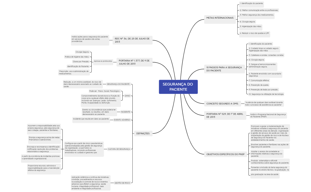 SEGURANÇA DO PACIENTE of
