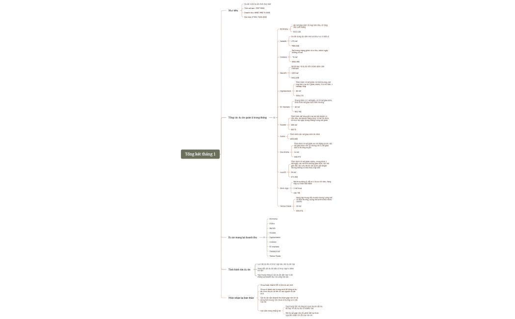 Tổng kết tháng 1