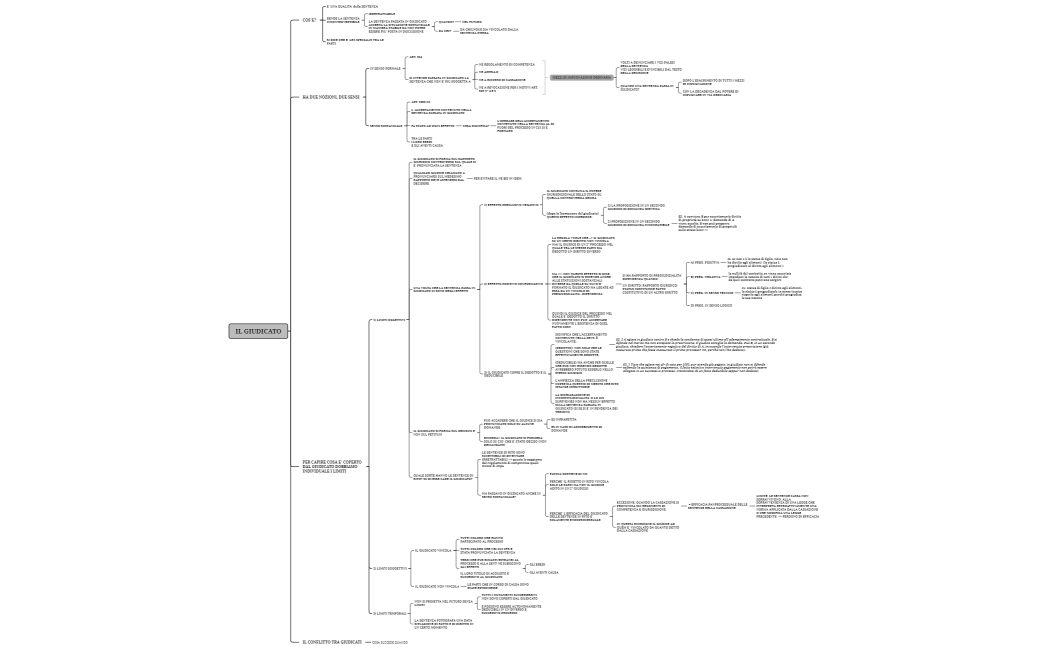 IL GIUDICATO