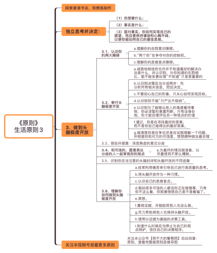 《原则》 生活原则3