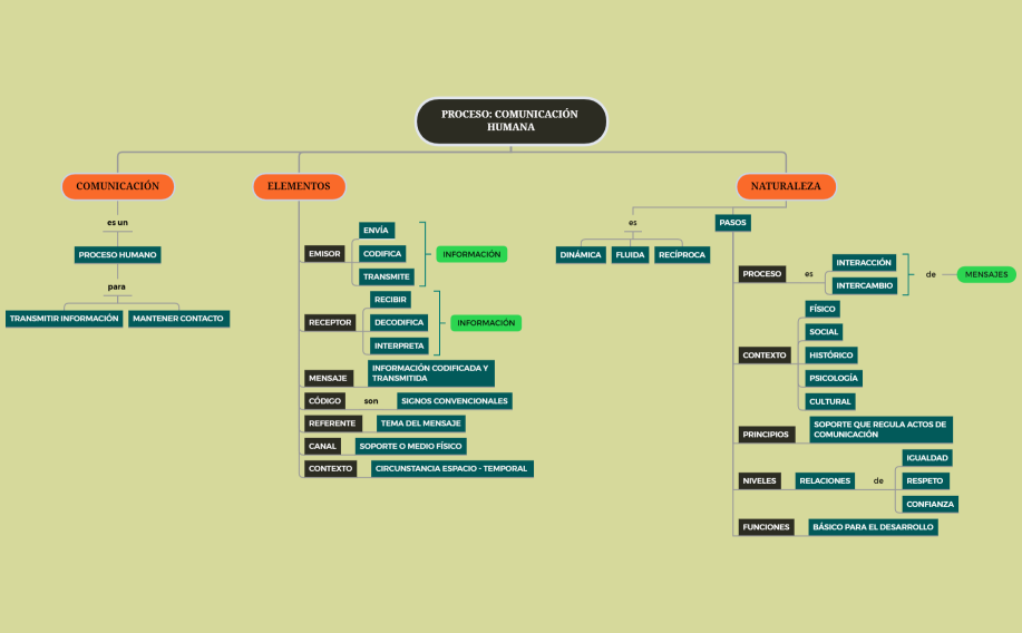 PROCESO COMUNICACIÓN HUMANA