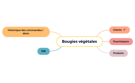 Bougies végétales