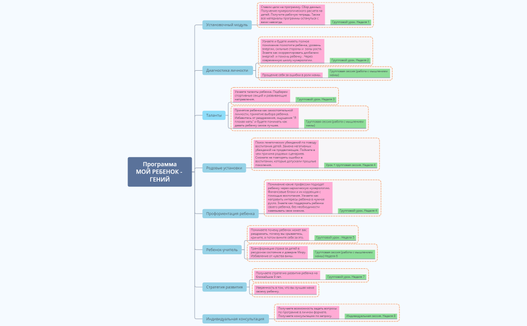 Программа МОЙ РЕБЕНОК - ГЕНИЙ