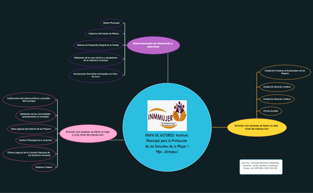 MAPA DE ACTORES Yolanda