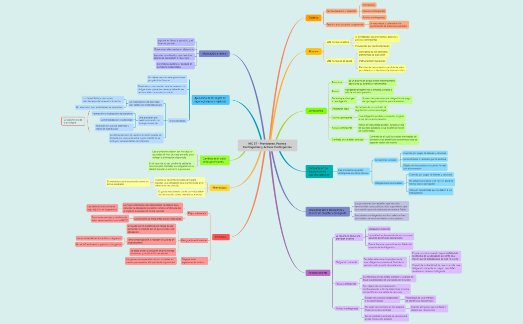 NIC 37 - Provisiones, Pasivos Contingentes y Activos Contingentes 