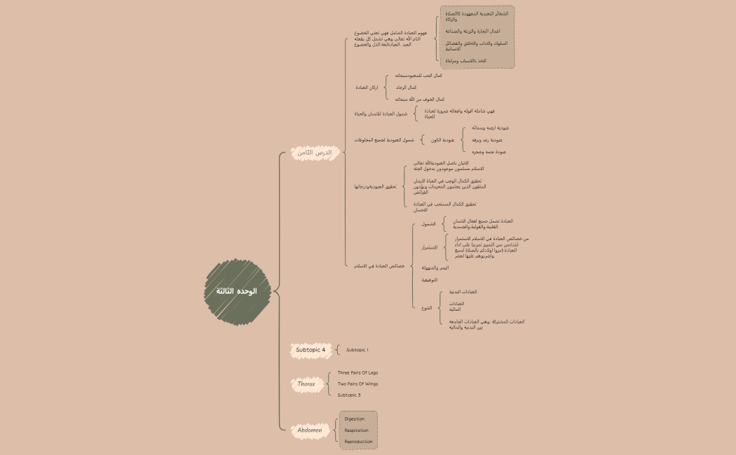 الوحده الثالثة