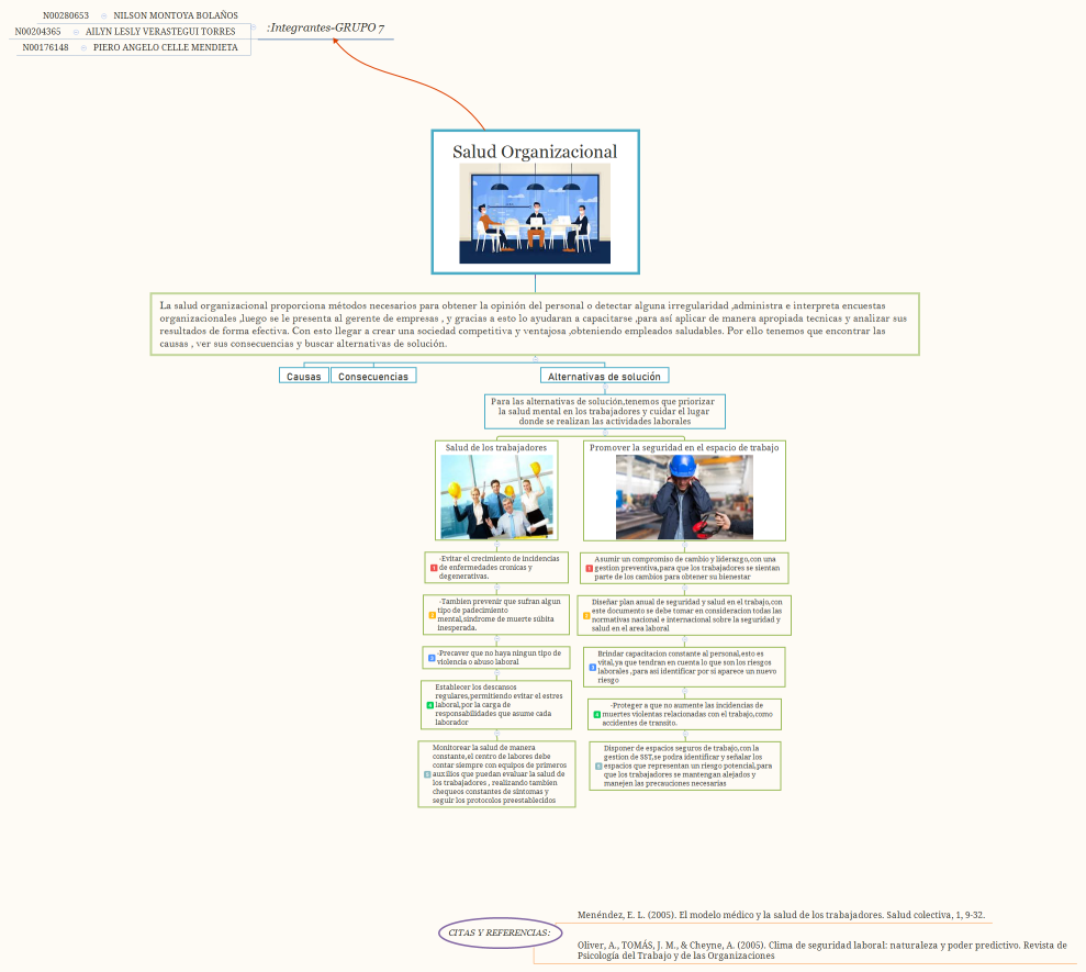 salud organizacional