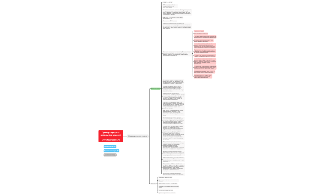 Пример портрета идеального клиентаwww.teamassist.ru