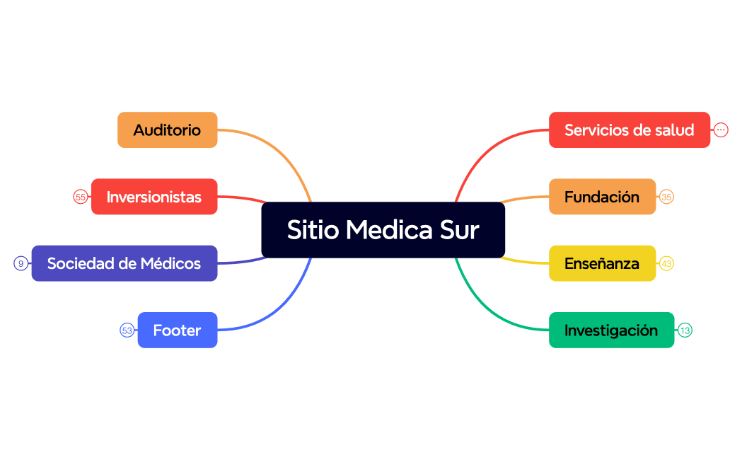 241203 Mapa del sitio de Médica Sur