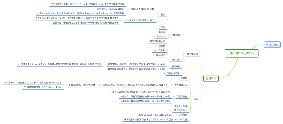 팀장 회의록(강민성)