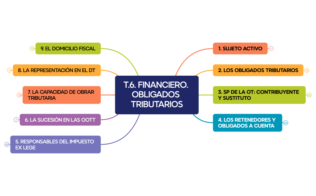 T.6. FINANCIERO. OBLIGADOS TRIBUTARIOS