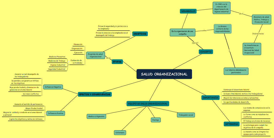 SALUD ORGANIZACIONAL