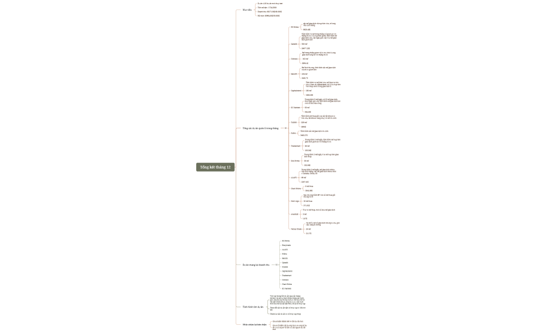 Tổng kết tháng 12
