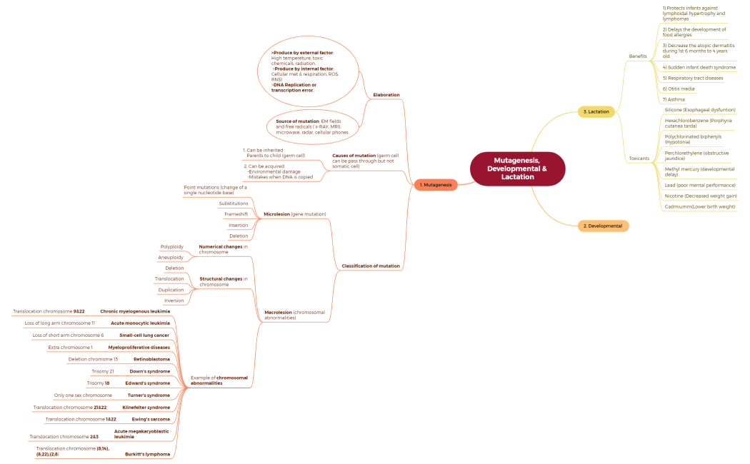 Mutagenesis, Developmental & Lactation