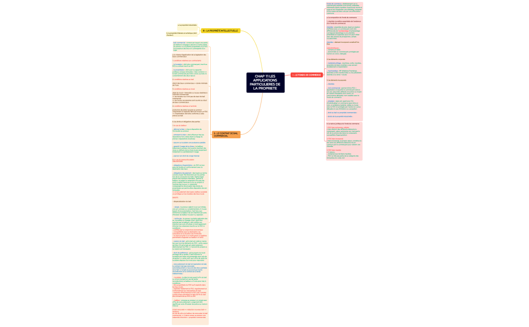 CHAP 11 LES APPLICATIONS PARTICULIERES DE LA PROPRIETE 